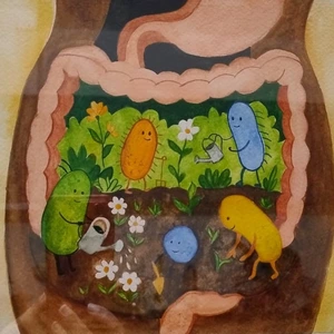 Inner Garden - scientific watercolour